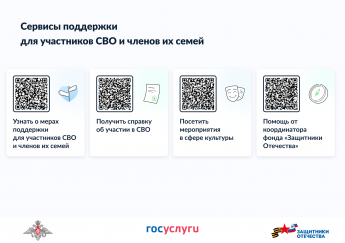 Сервисы поддержки для участников СВО и их семей